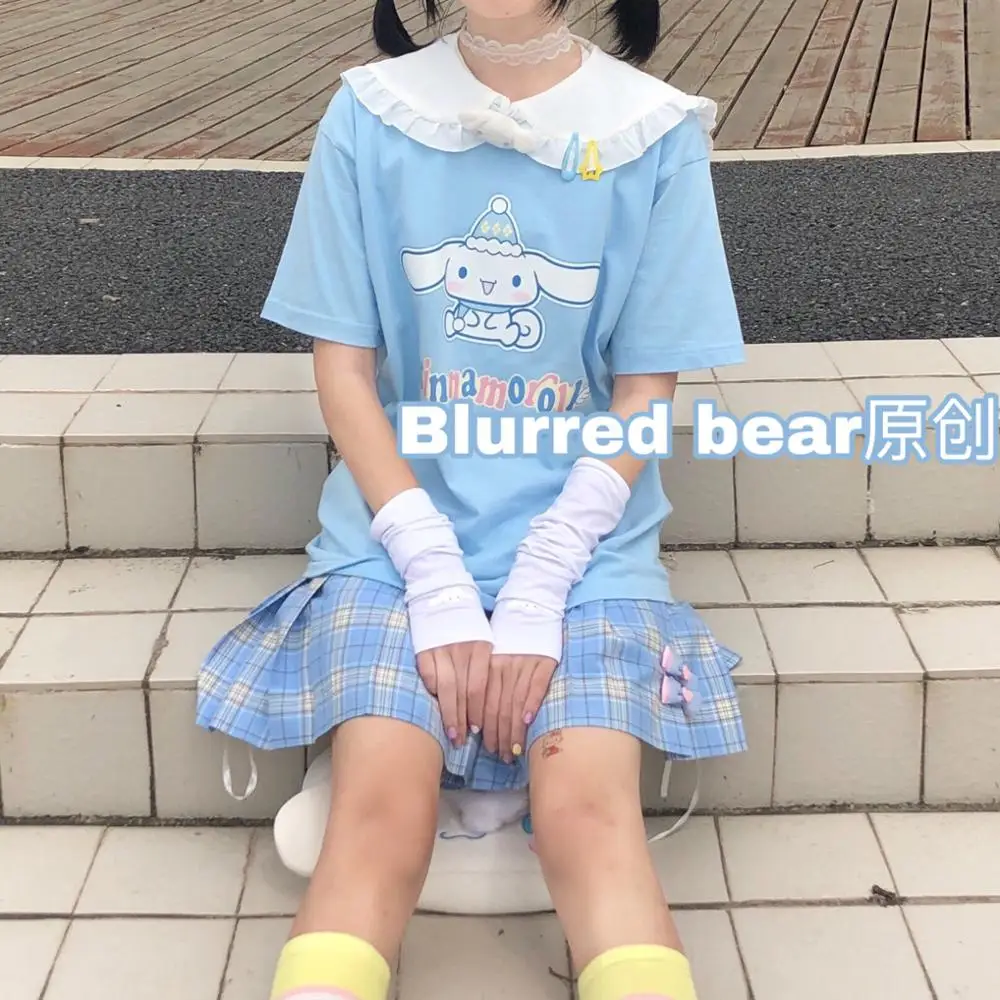 Summer Japanese New Women Short Sleeve T-Shirt