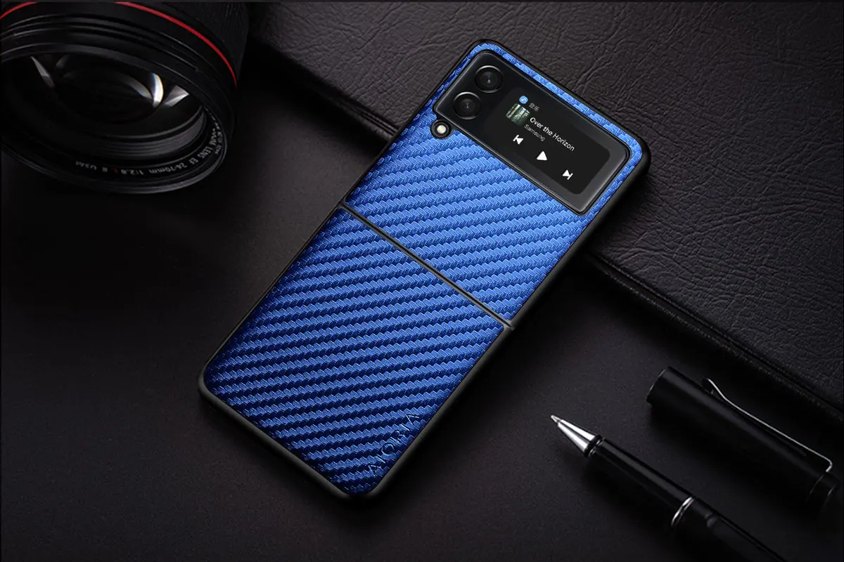 Case for Samsung Galaxy Z Flip 3 4 Z Flip3 5G Simple Concise Style Soft Back Cover for Samsung Galaxy zflip3 Case Coque Cape z flip3 cover