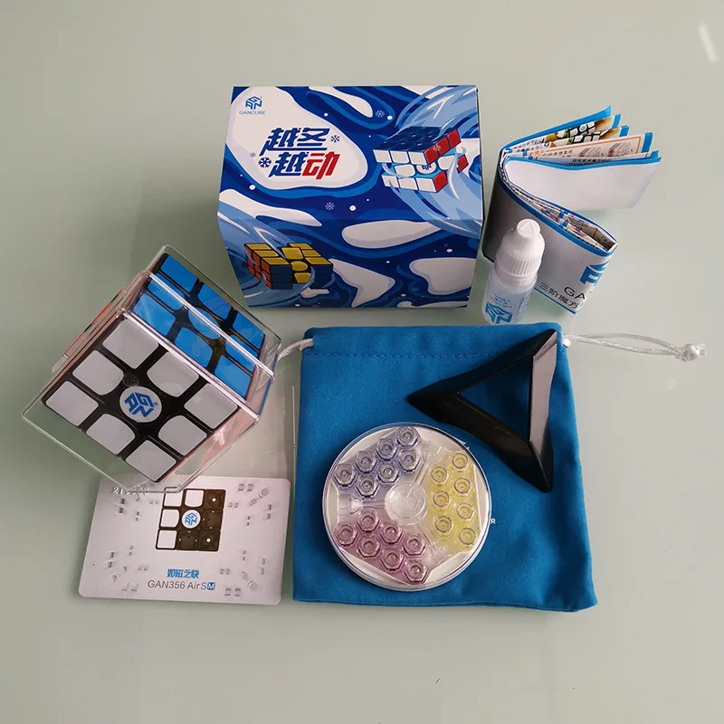 

GAN 356air Pro Rubik's Cube Three Layer Digital Adjust Buckle Axis Educational Toy Smooth Game Debugging GAN Full Range