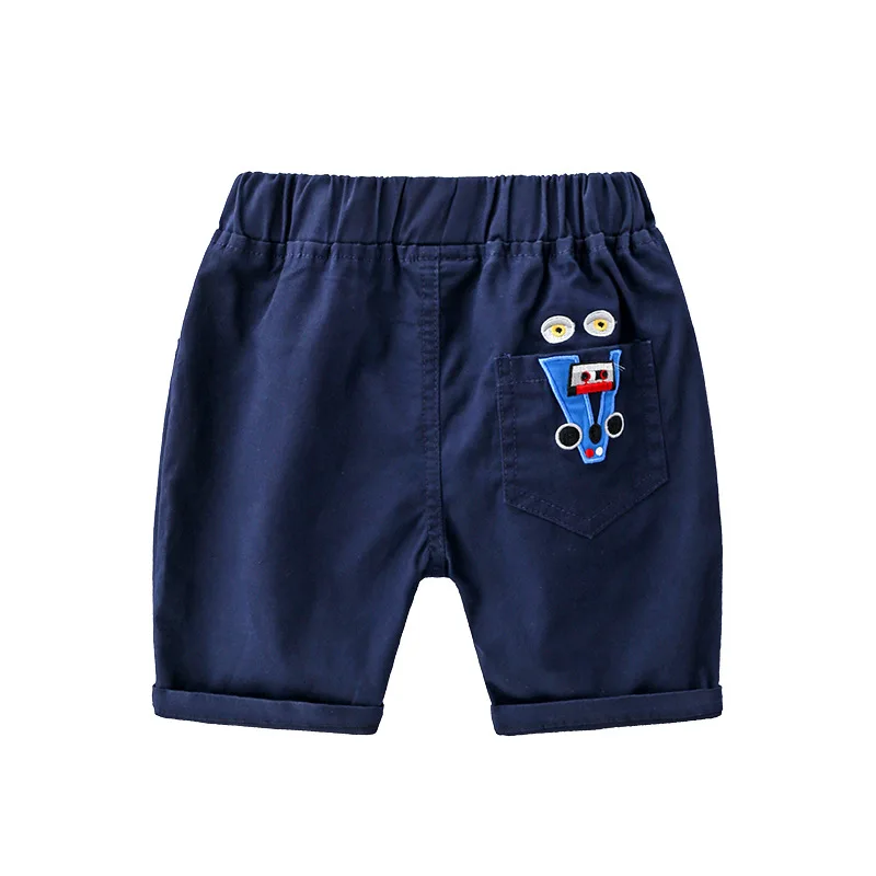 Crawler Summer Cartoon Animal Lettered Pattern Summer BOY'S Korean-style Casual Pants Shorts BOY'S