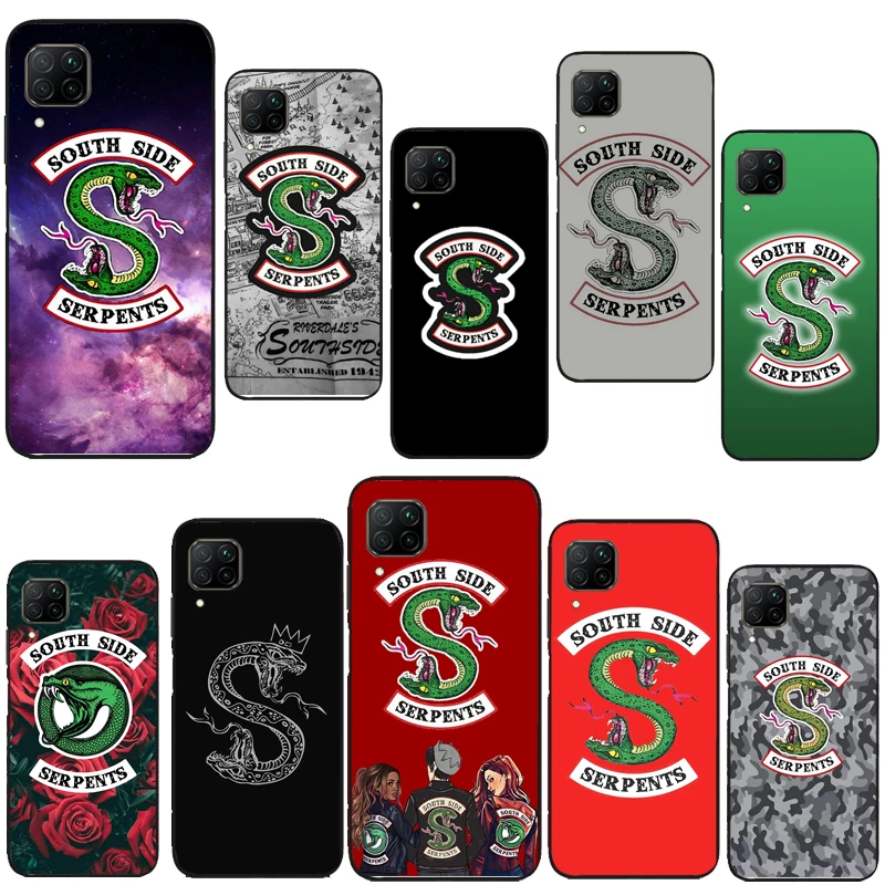 Чехол South Side Serpents Riverdale для Huawei P50 P40 P30 P20 Pro Mate 20 Lite P Smart 2019 Nova 5T Honor 9X 8X 10i 8A | Мобильные