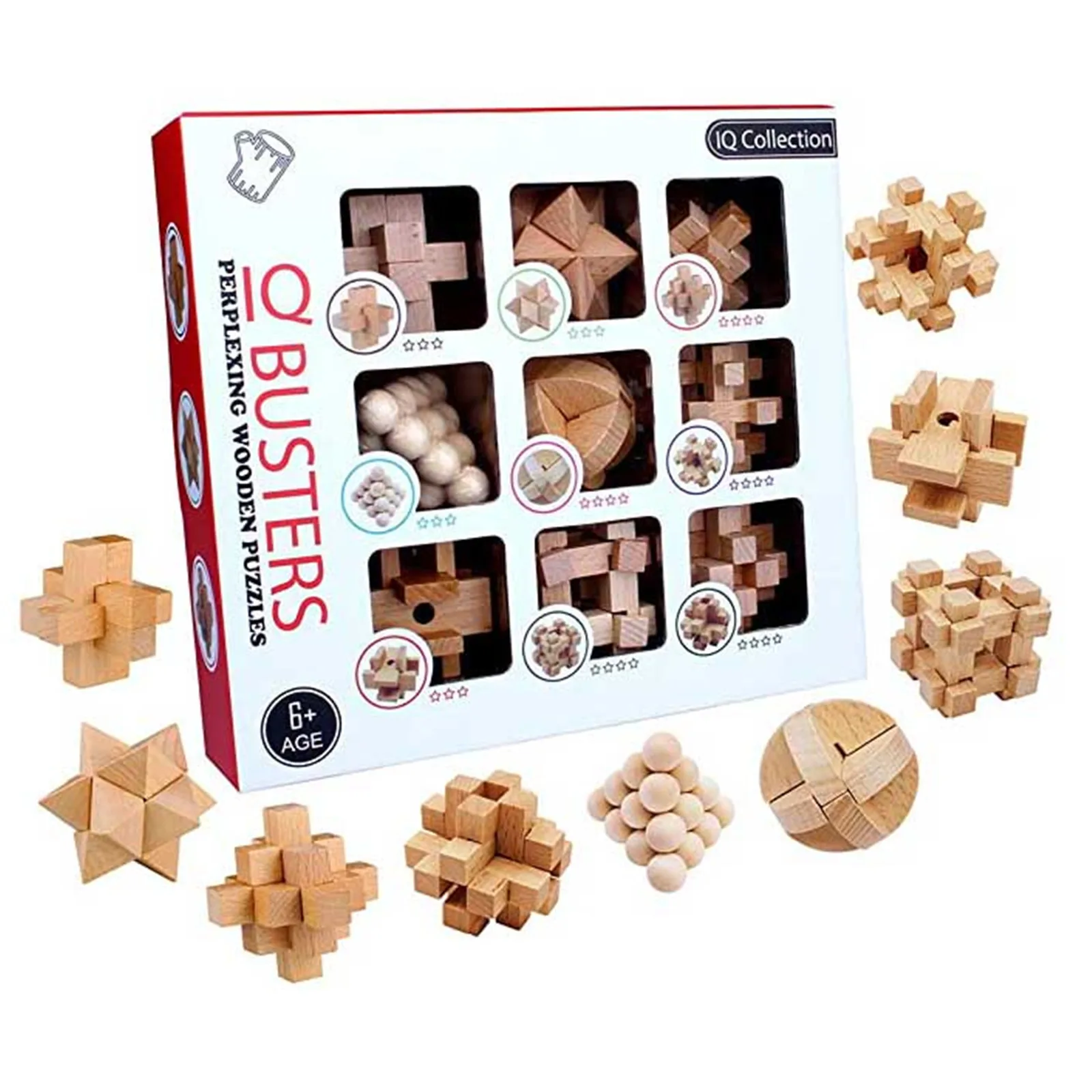 

Iq 3d Wooden Unlocked Maze Puzzle Mind Brain Teaser Interlocked Burr Puzzles Game Adults Children Kids Luban Kong Ming Lock Toys
