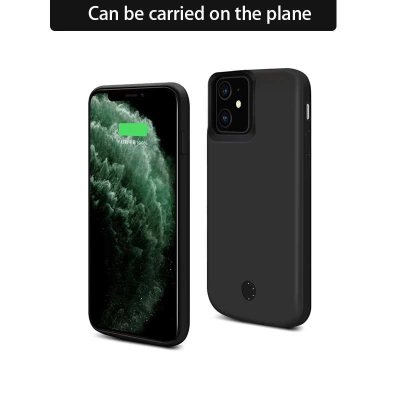 Для iPhone 11 Pro Max чехол для зарядного устройства Мягкий Силиконовый противоударный чехол для внешнего резервного зарядного устройства для iPhone 11 чехол для внешнего зарядного устройства