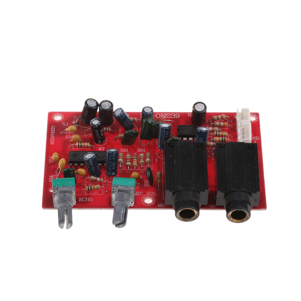 

OK239 DC 12V Mic Amplifier Board Karaoke Reverberation Board