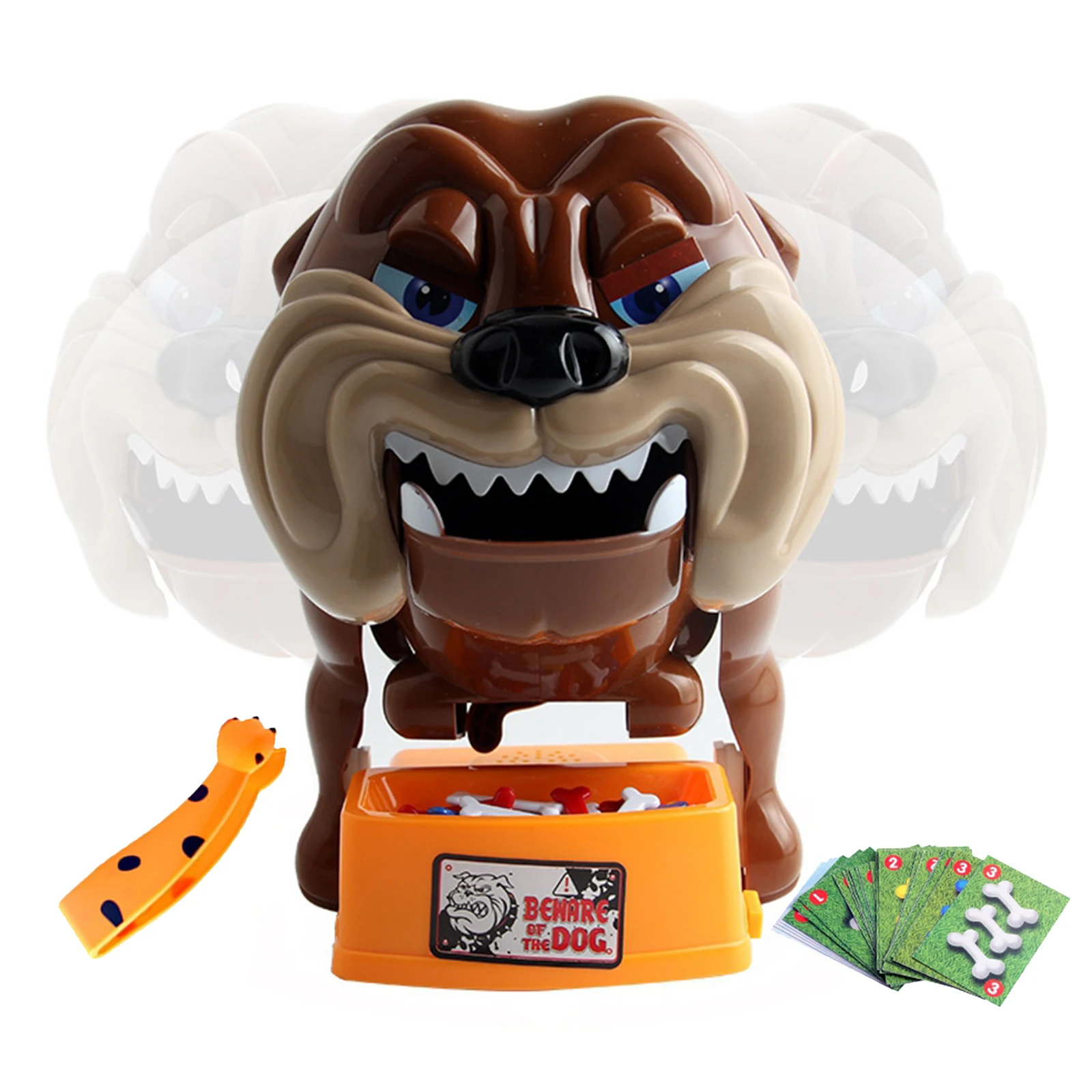 Funny Flake Out Bad Dog Bones Cards Tricky Toy Games for Parent-child Board Game