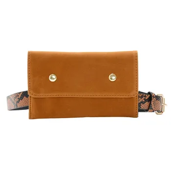 

Waist Bags Fashion Women Solid Color Suede Hasp Messenger Bag Chest Bag Waist Bag Phone Bag Travel Waist Belt Bag belt bag 2020