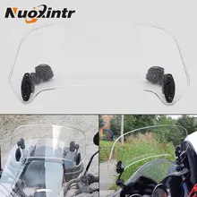 Universal Motorcycle Windshield Windscreen Motocross Wind Screen Spoiler Motorcycle Adjustable Extension Spoiler Windscreen universal motorcycle windshield airflow adjustable windscreen extension deflector windshield spoiler small
