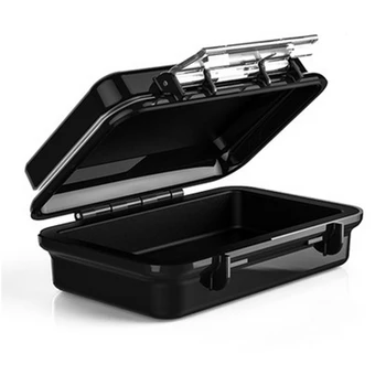 

Mini Portable Earphone Case Waterproof Storage Box for FiiO HB1 Headphones Protective Cover Travel Carrying Case