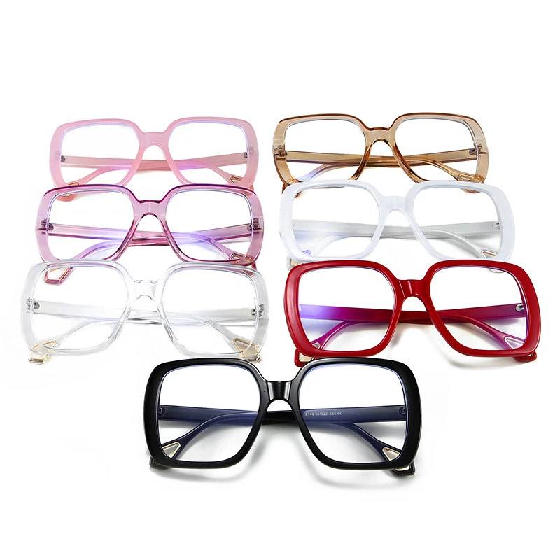 QPeClou, негабаритные квадратные очки, оправа для женщин и мужчин, винтажные оптические компьютерные прозрачные очки, мужские очки, оправа UV400