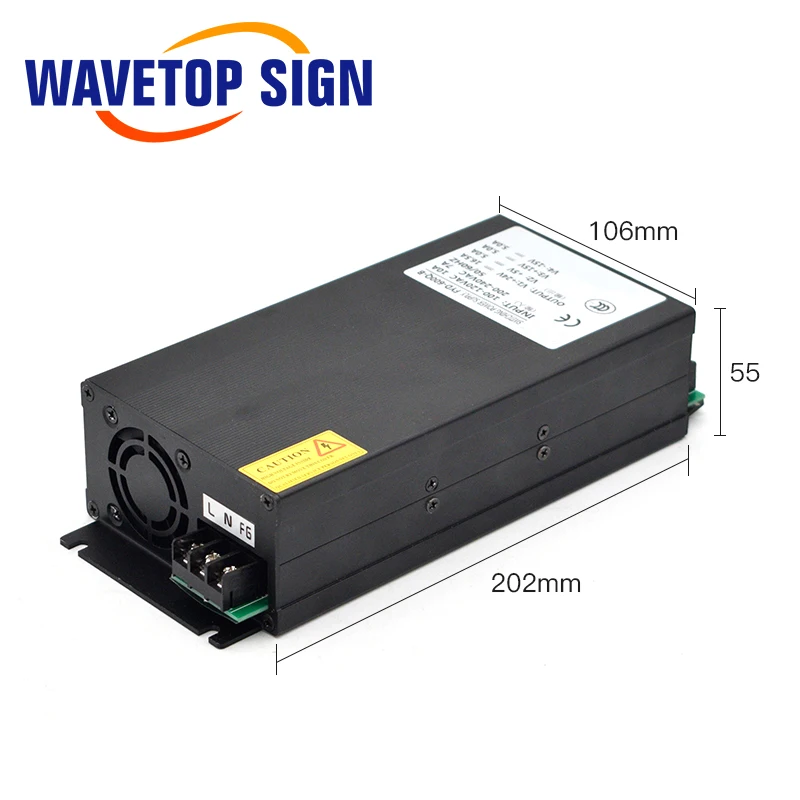 WaveTopSign FYD-600Q-B волоконно-оптический лазерный гальванометр Управление карты 3-в-1 Питание для лазерная маркировочная машина