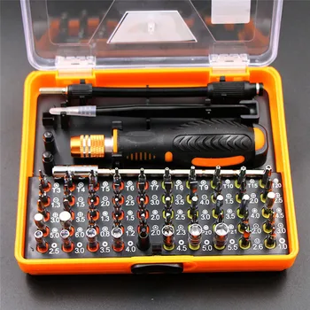 

Multi-function screwdriver set 53 in 1 Multi-Bit Precision Torx Screwdriver Tweezer Phone Repair Tool A1