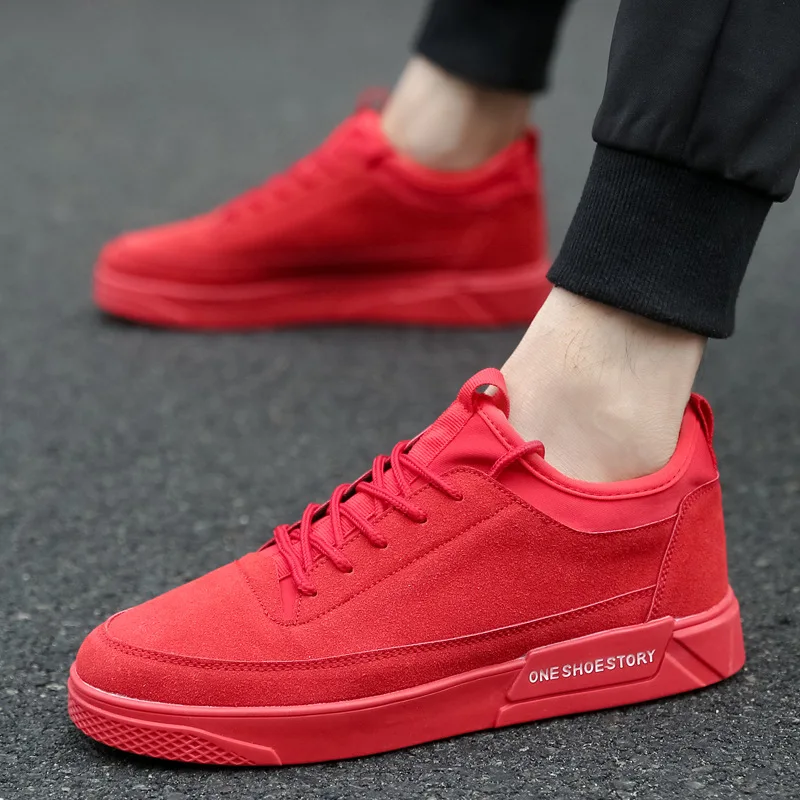 

Autumn Elevator Shoes Men Shoes Korean-style Trend Casual Sports Trendy Shoes Students England Versatile Social Red Shoes