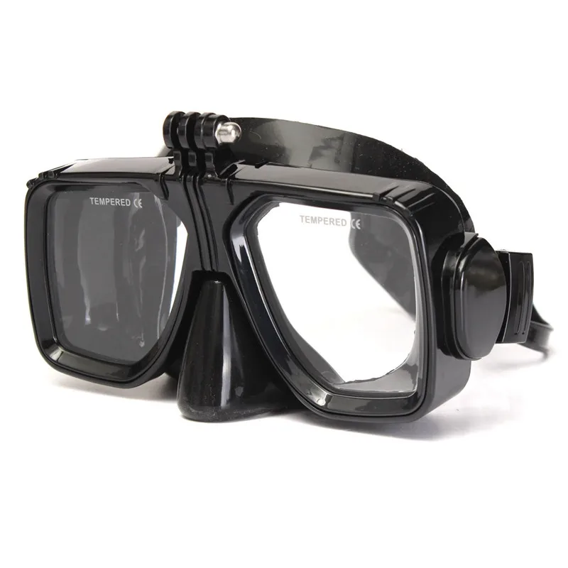 Professional  Diving Scuba Snorkeling Masks with GoPro Mount  Anti-Fog Goggles Glasses Swimming Fishing Equipment  Camera Holder 6