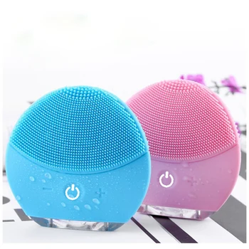 

Electric Facial Cleansing brush USB Pore Cleaner instrument Apparatus Blackhead Removal Silicone Washing