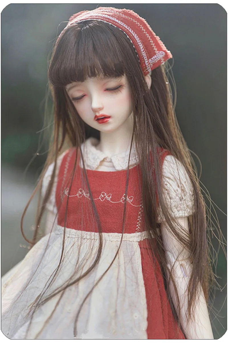 WY746 BJD 1/3 人形 ドール　用ウィッグ カツラ 耐熱 ハンドメ Bjdドールウィッグは1⁄3 1⁄4 1⁄6 1⁄8サイズとblythes 1⁄6人形に適し