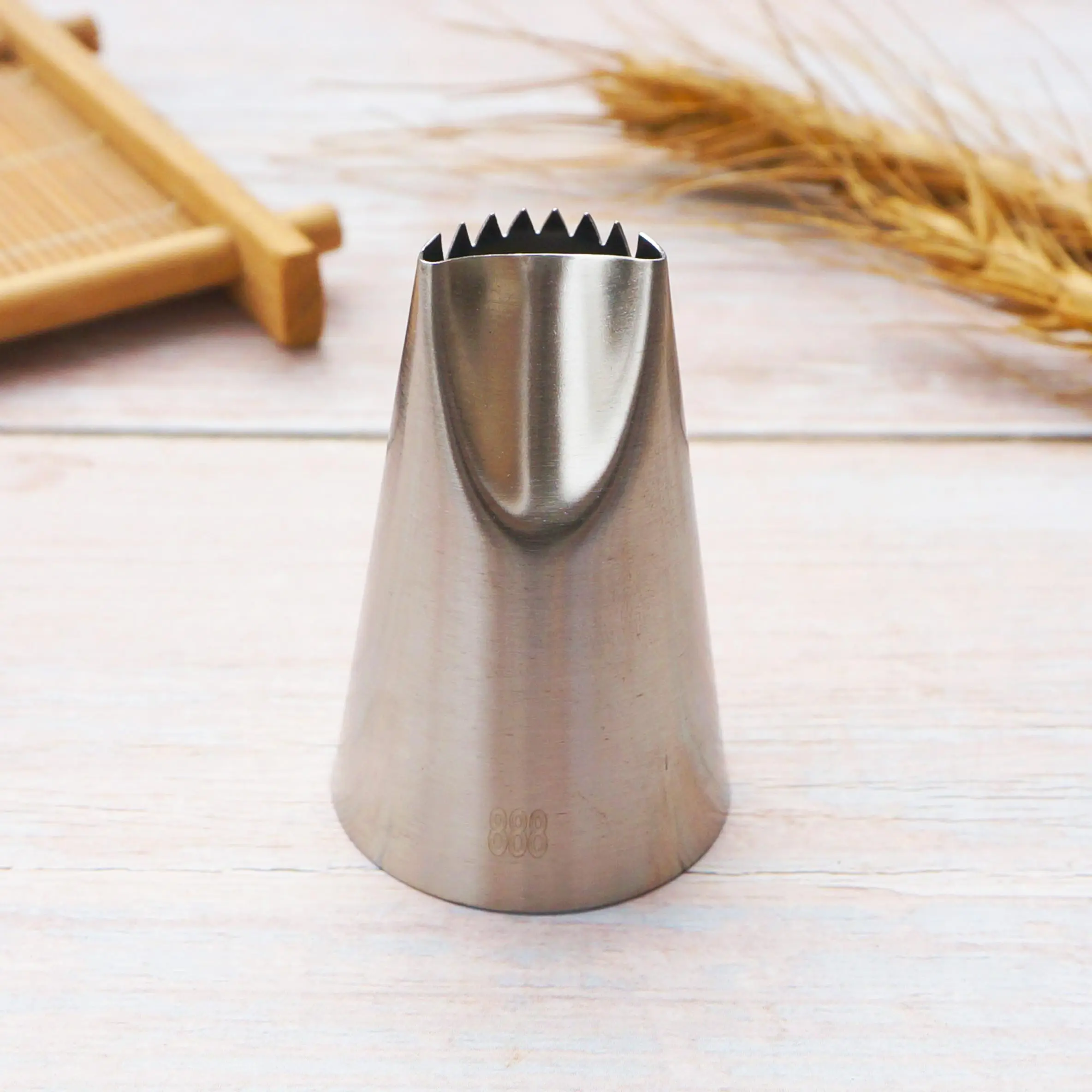 JEM BASKETWEAVE Stainless Steel Icing Piping Cup Cake Decorating Nozzle Tip Tube 