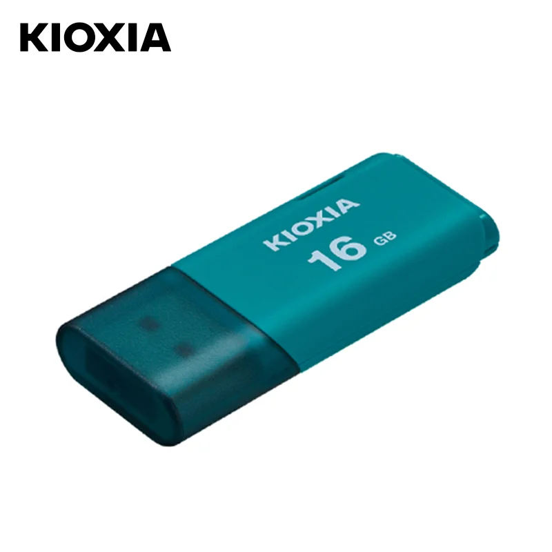 16 gb flash drive Kioxia USB TransMemory Flash drives 16GB Blue and White Formerly Toshiba U-Pan 16G U202 Pendrive with light usb flash memory USB Flash Drives