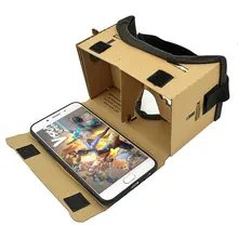 Очки виртуальной реальности картонные очки Google 3D очки VR Box фильмы умные очки