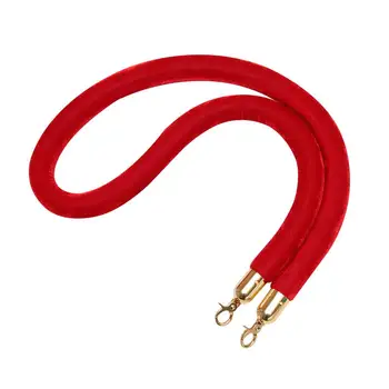 

Isolation business crowd control line isolation belt control line safety belt isolation rope 1.5M red rope post office barrier