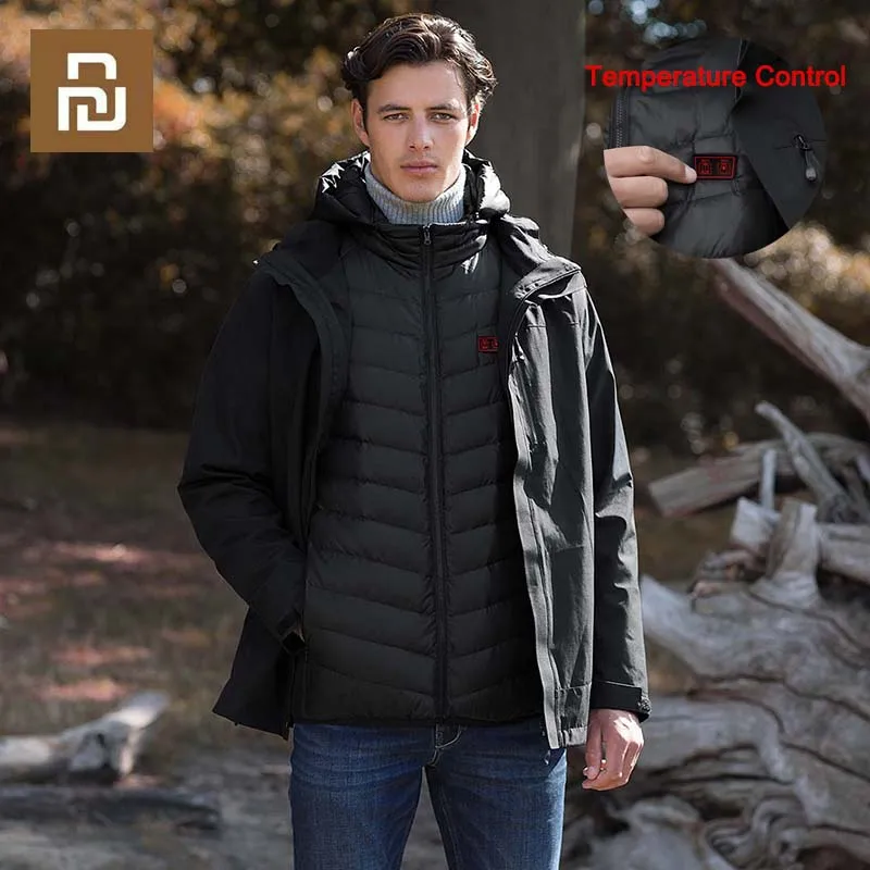 Youpin 3 in 1 Graphene Areas Heated Down Jacket