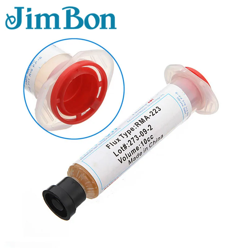 Паяльная паста JimBon 10cc SMD пастообразный флюс RMA223 светодиодный для чипов