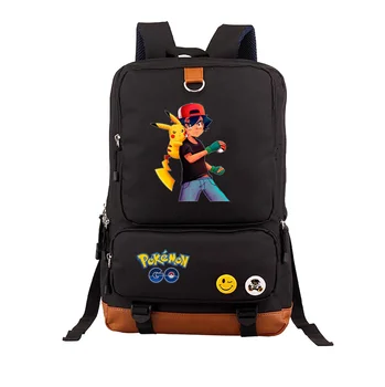 

Pokemon Go Pikachu Eevee Designer Backpack School Bag Casual Teenagers Student Book Travel Laptop Bags Fashion Mochilas
