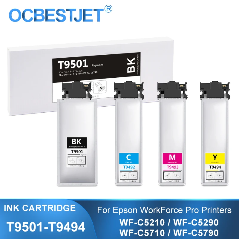 T9501 T9492 T9493 T9494 чернильный картридж с пигментными чернилами для Epson рабочей силы Pro