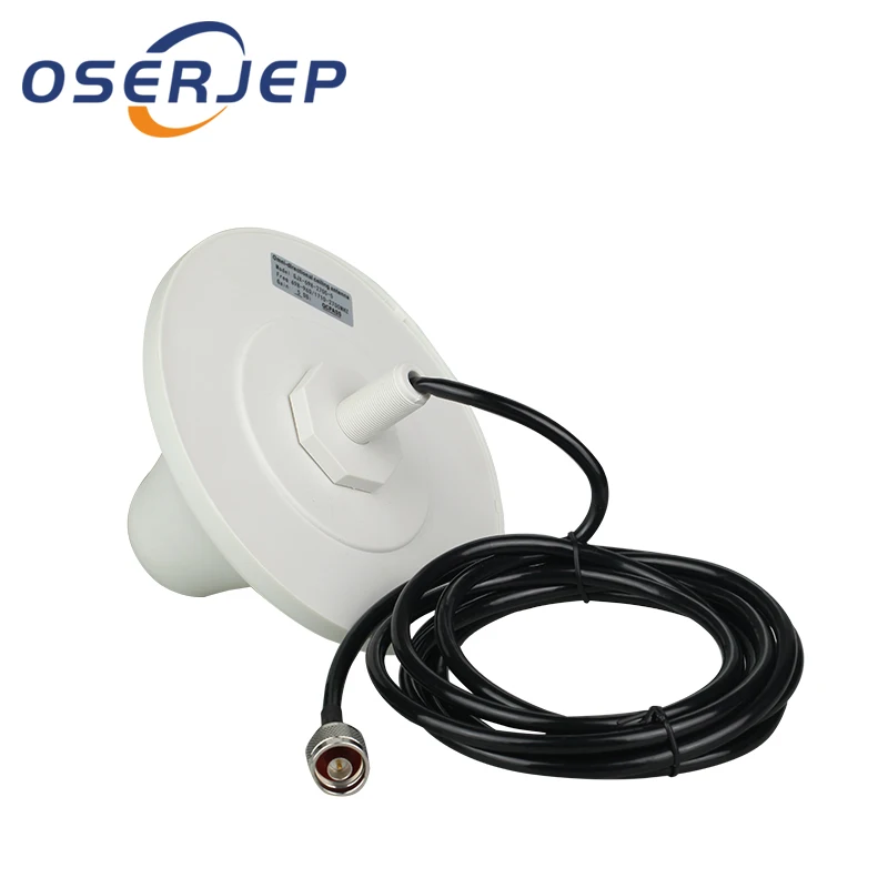 2G 3G 4G LTE indoor ceiling antenna 698-2700MHz UMTS with 3m/5M cable N male connector phone booster repeater amplifier antenna
