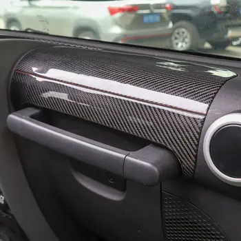 

2pcs Dashboard Cover Trim ​Grain Co-Pilot Accessories Replacement For Jeep Wrangler JK 07-10