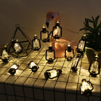

LED Water Oil Lamp String Lights Vintage Retro Style AA Battery Christmas fairy Lights Garden Holiday Wedding Party Decoration