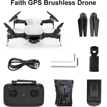 BestPrice CFLY Faith gps RC складной Дрон Квадрокоптер вертолет бесщеточный мотор с 5G 4K Wifi Fpv HD камера f11 pro