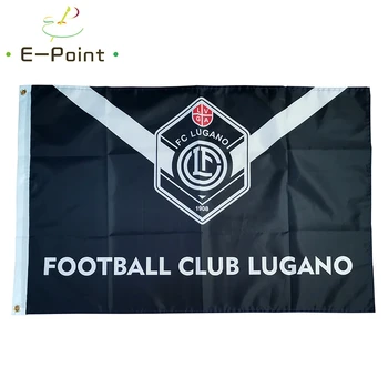 

Flag of Switzerland FC Lugano 3ft*5ft (90*150cm) Size Christmas Decorations for Home Flag Banner Gifts