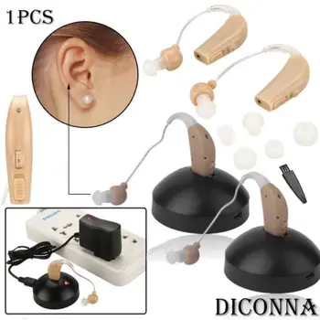 

Small In Ear Invisible Best Sound Amplifier Adjustable Tone Hearing Aids Rechargeable Acousticon Sound Amplifier Earphones