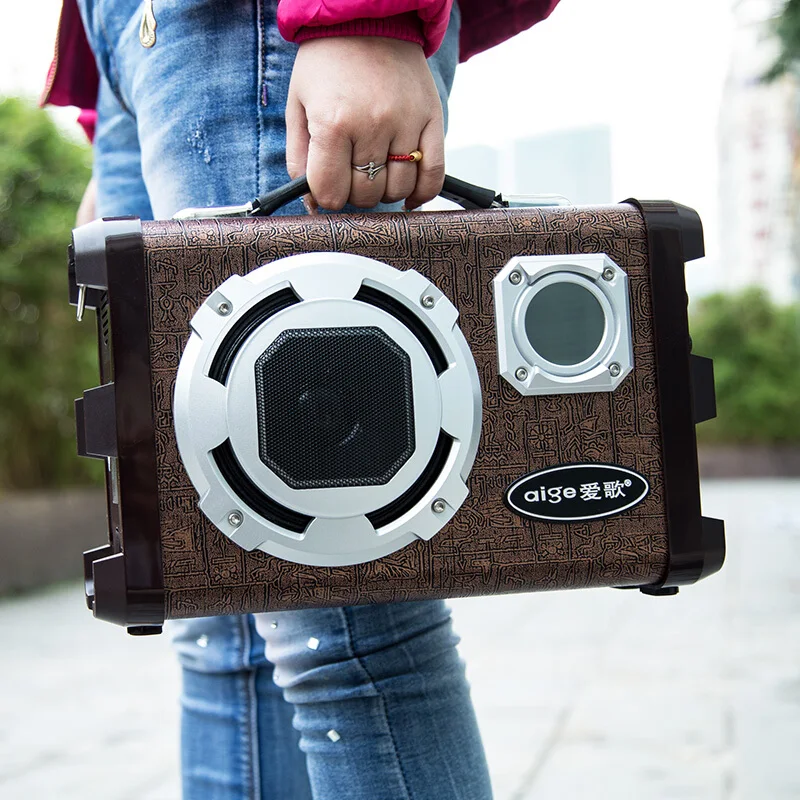 

Wireless Bluetooth Audio Portable Audio High Power Outdoor Party Music Player Subwoofer Radio Amplifier Support U Disk TF FM