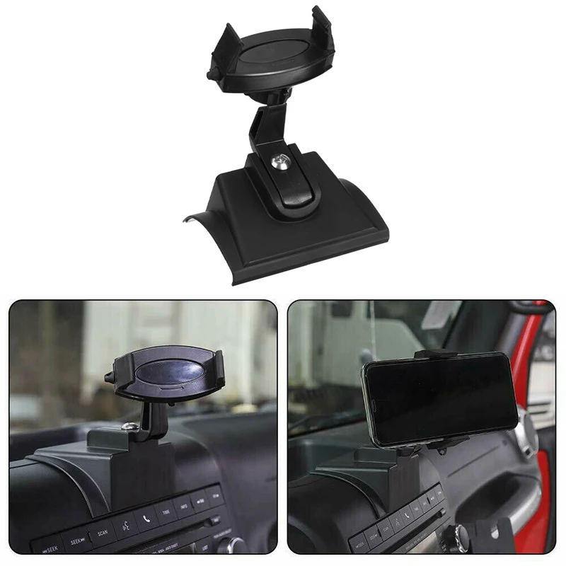 Автомобильный держатель для мобильного телефона на приборную панель с поворотом