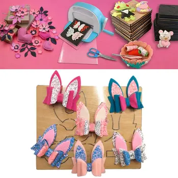 

Bow Bowknot Wooden Cutting Dies Stencil DIY Scrapbooking Album Stamp Paper Card Embossing Craft Decor Aceessory