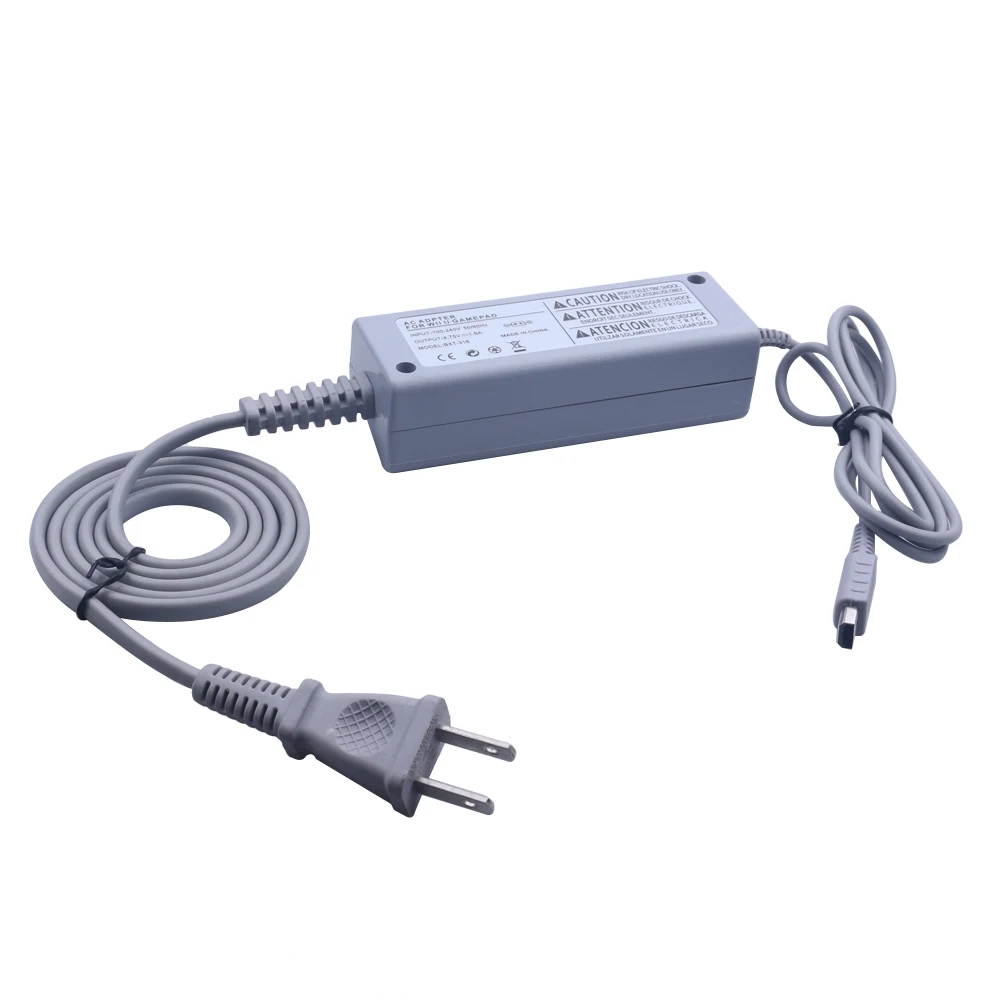 Charger Adapter Power Supply for Nintendo Wii U Gamepad Controller Joystick 100-240V AC US/EU Plug battery charger,power adapter,power supply,switching power supply,game console power adapter,type c power adapter,game controller charging cable