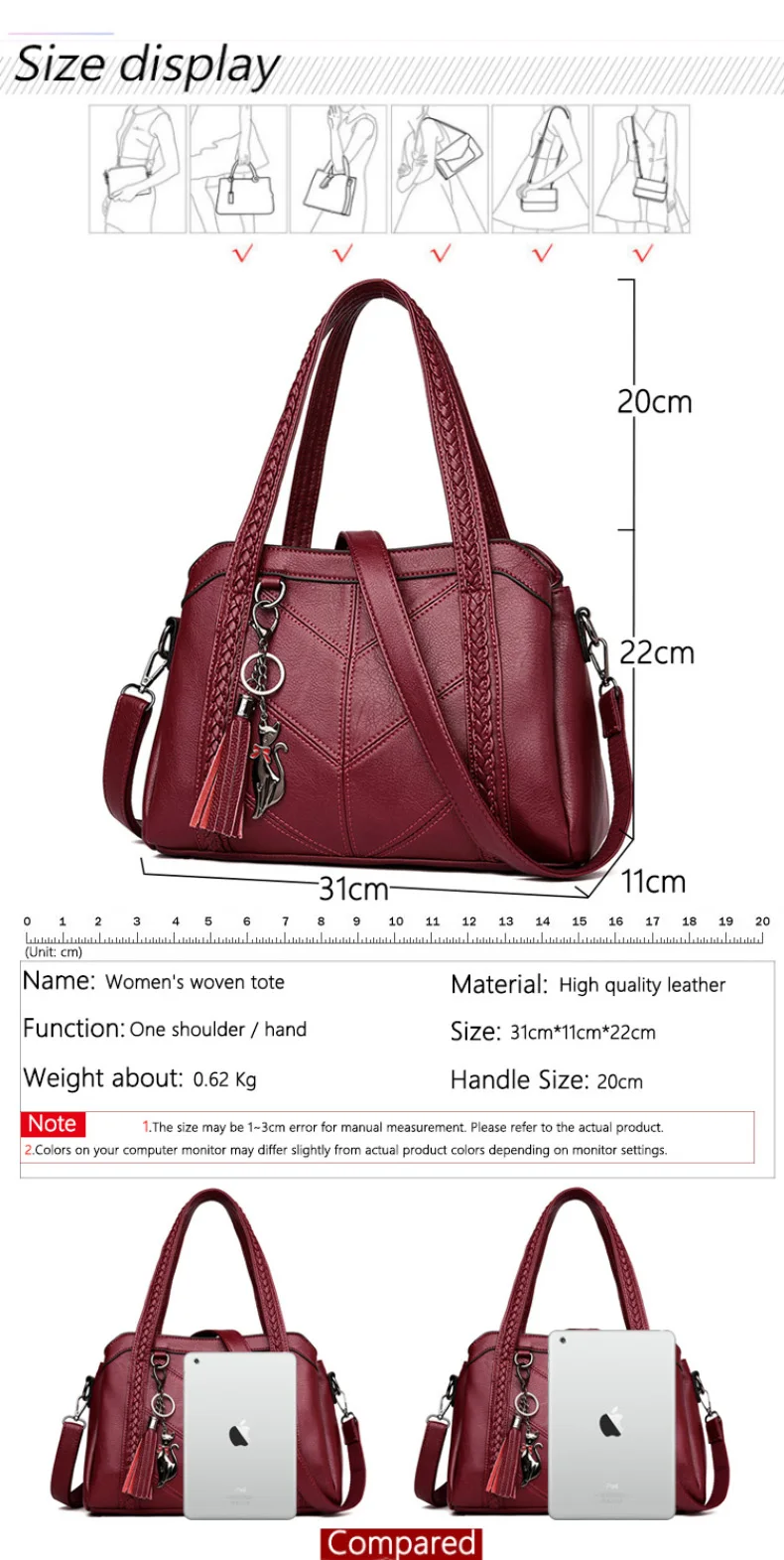 Винтажная дизайнерская сумка женские кожаные сумки модные сумки через плечо с кисточками женские сумки-мессенджеры женские сумки-тоут Bolsas