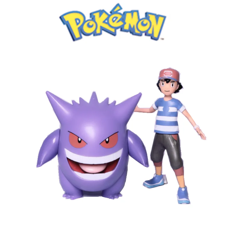 Покемон 9 см Kawaii Gengar прищемляет голову и сует язык забавная игрушка ручной работы