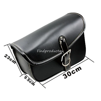 

High quality Saddlebag Black Hot Nice Left Side PU Leather Saddlebag Saddle Bag