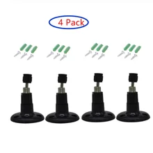 4 упаковки кронштейн для Blink камеры безопасности в помещении никогда не ржавеет 360 градусов защитное регулируемое крепление для крыши настенного потолка