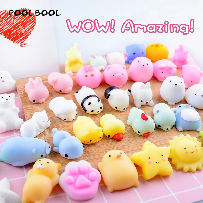 

Mini Change Color Squishy Cute Cat Antistress Ball Squeeze Mochi Rising Stress Relief Funny Gift Decompression Toy Dropship