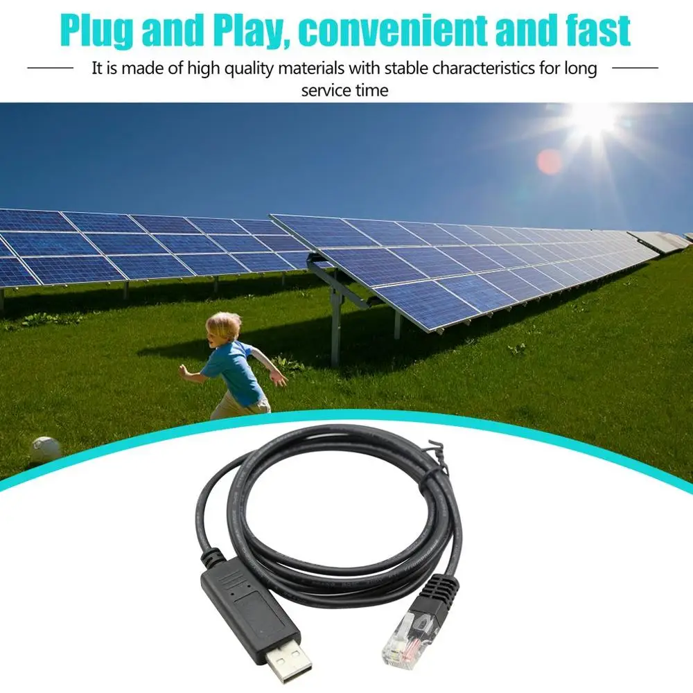 CC-USB-RS485-150U-3.81 Солнечный контроллер ПК Коммуникационный кабель для EPsolar Itracer Etracer MPPT Солнечный контроллер заряда