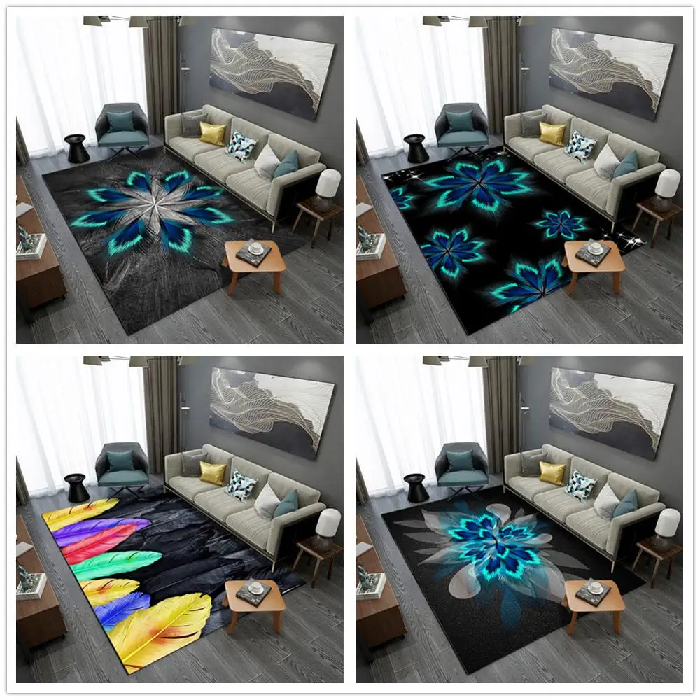 Креативные простые ковровые ковры в скандинавском стиле, Современные геометрические абстрактные гостиной, спальни, декоративные коврики, домашний чайный стол, кухонные коврики, ковры