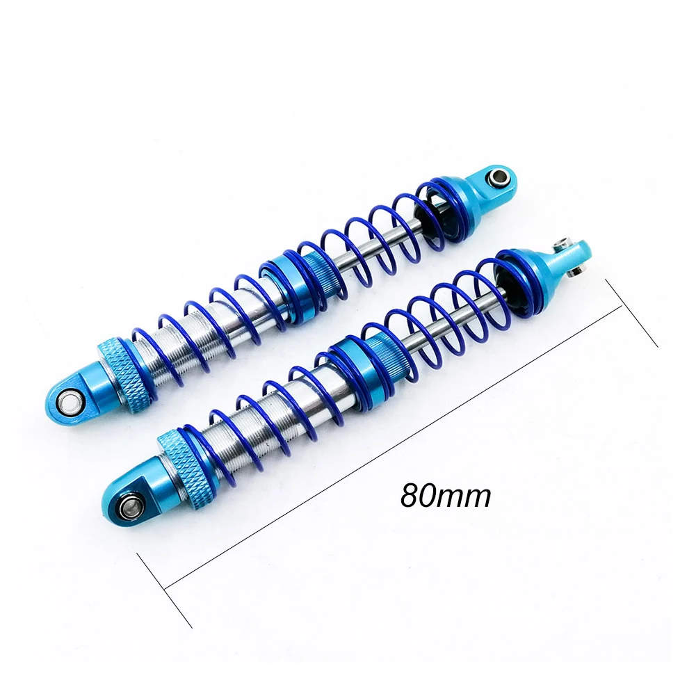 

1/10 Truck Crawler Shockproof RC Car Use Damper Set Parts Durable Oil Adjustable Easy Install Replacement Metal For SCX10
