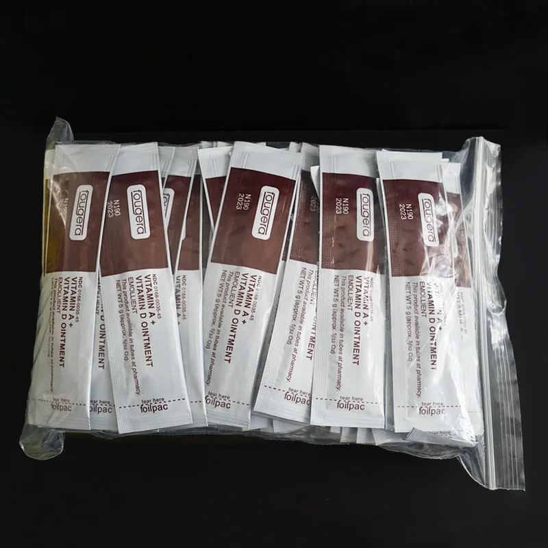 

10PCS Vitamin A&D Ointment After Cream for Tattoos Care Skin Repair VA VD Vitamin Body Art Healing Skin Permanent Makeup Tools