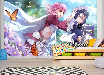 

[Self-Adhesive] 3D Wand of Fortune 564 Japan Anime Wall Paper mural Wall Print Decal Wall Murals Belly