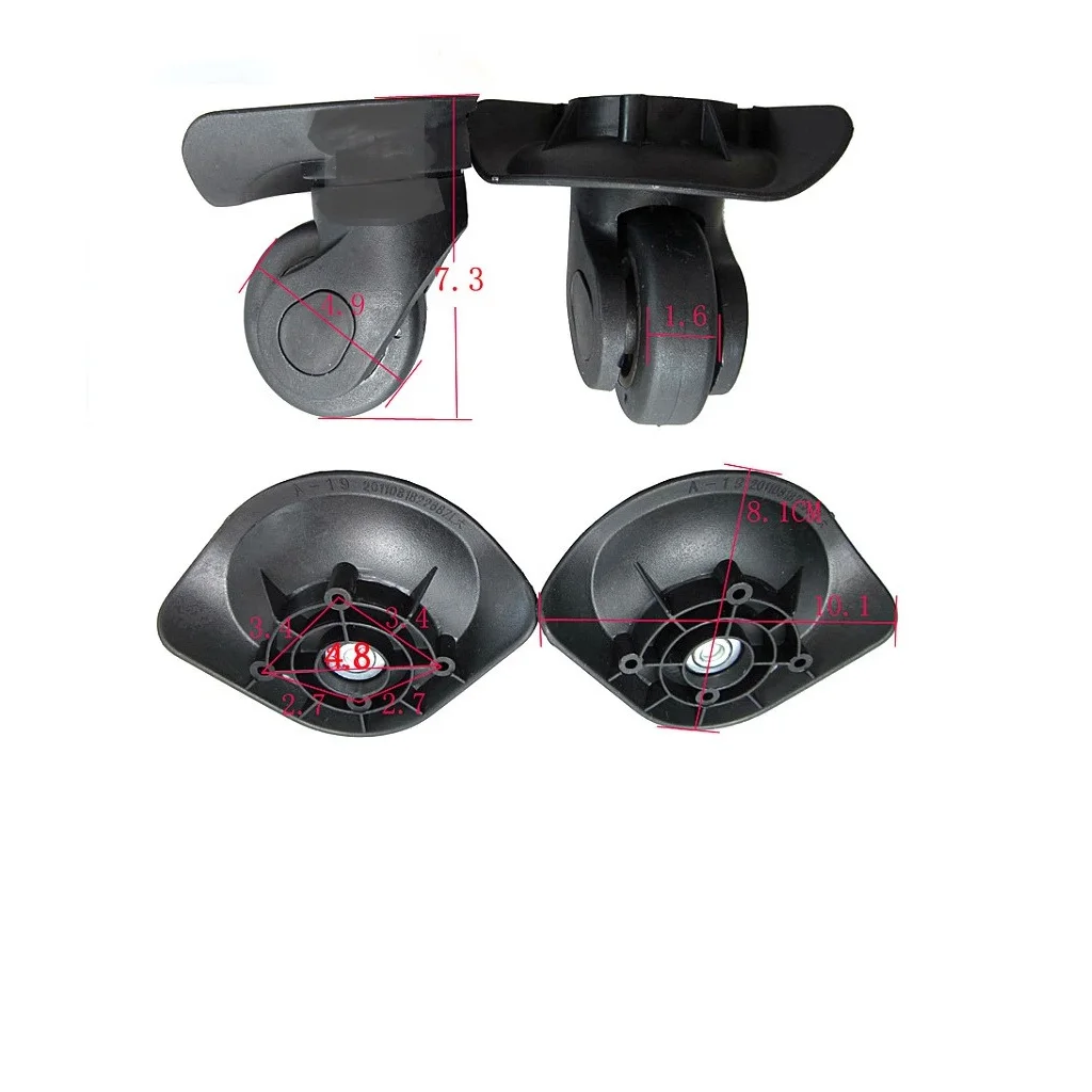 Universal Swivel Suitcase Luggage Casters Replacement Wheel For Travel Cases