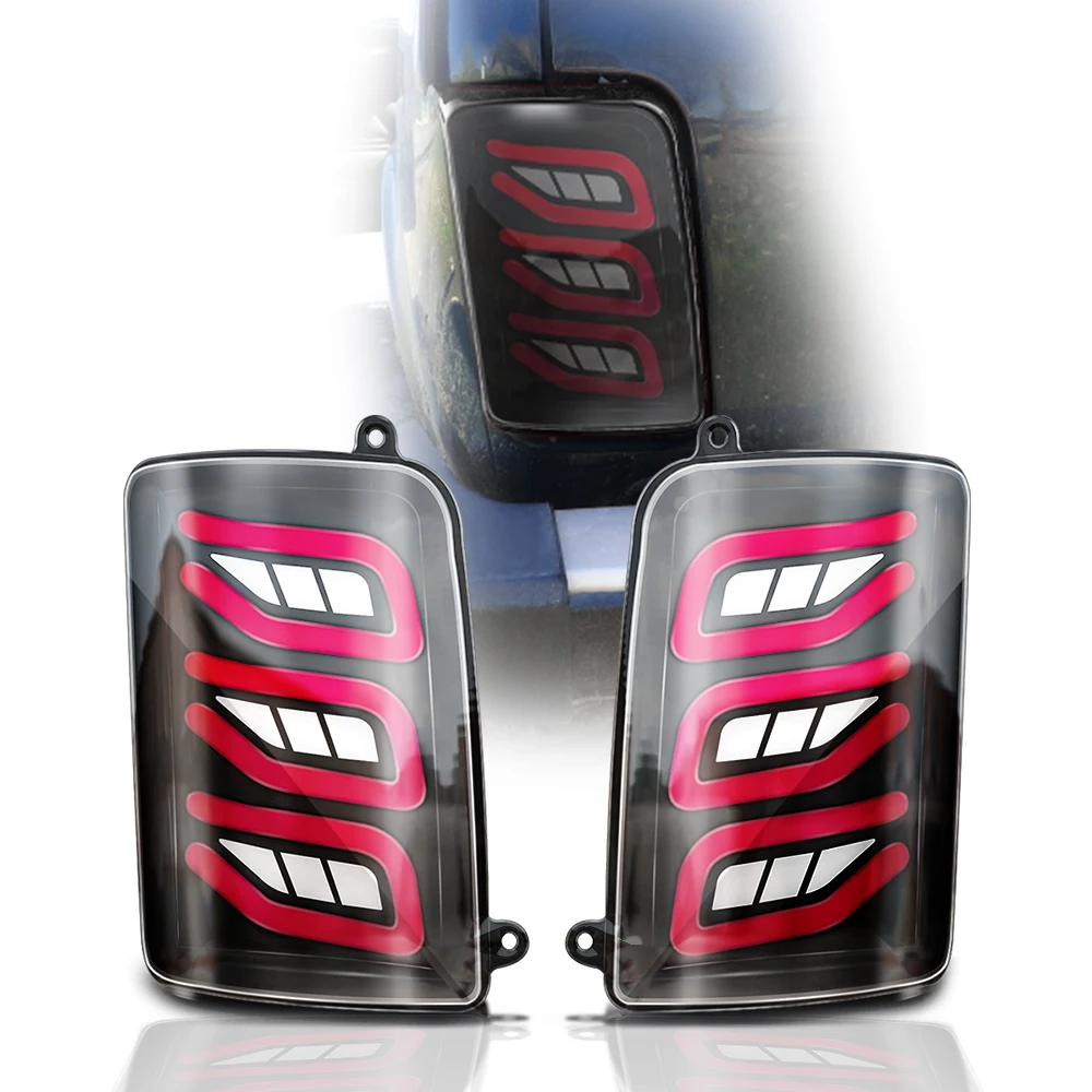 

For Lada Niva 4X4 1995- LED tail lights with running turn signal PMMA / ABS plastic function accessories car styling tuning