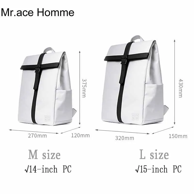 Mr. ace Homme, дизайнерский бренд, большой рюкзак для ноутбука, мужской рюкзак для путешествий, женский рюкзак для колледжа, школьная сумка для девочек, рюкзак для мальчиков